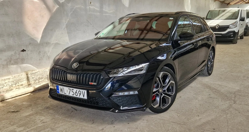 Skoda Octavia cena 153750 przebieg: 75000, rok produkcji 2021 z Zambrów małe 436